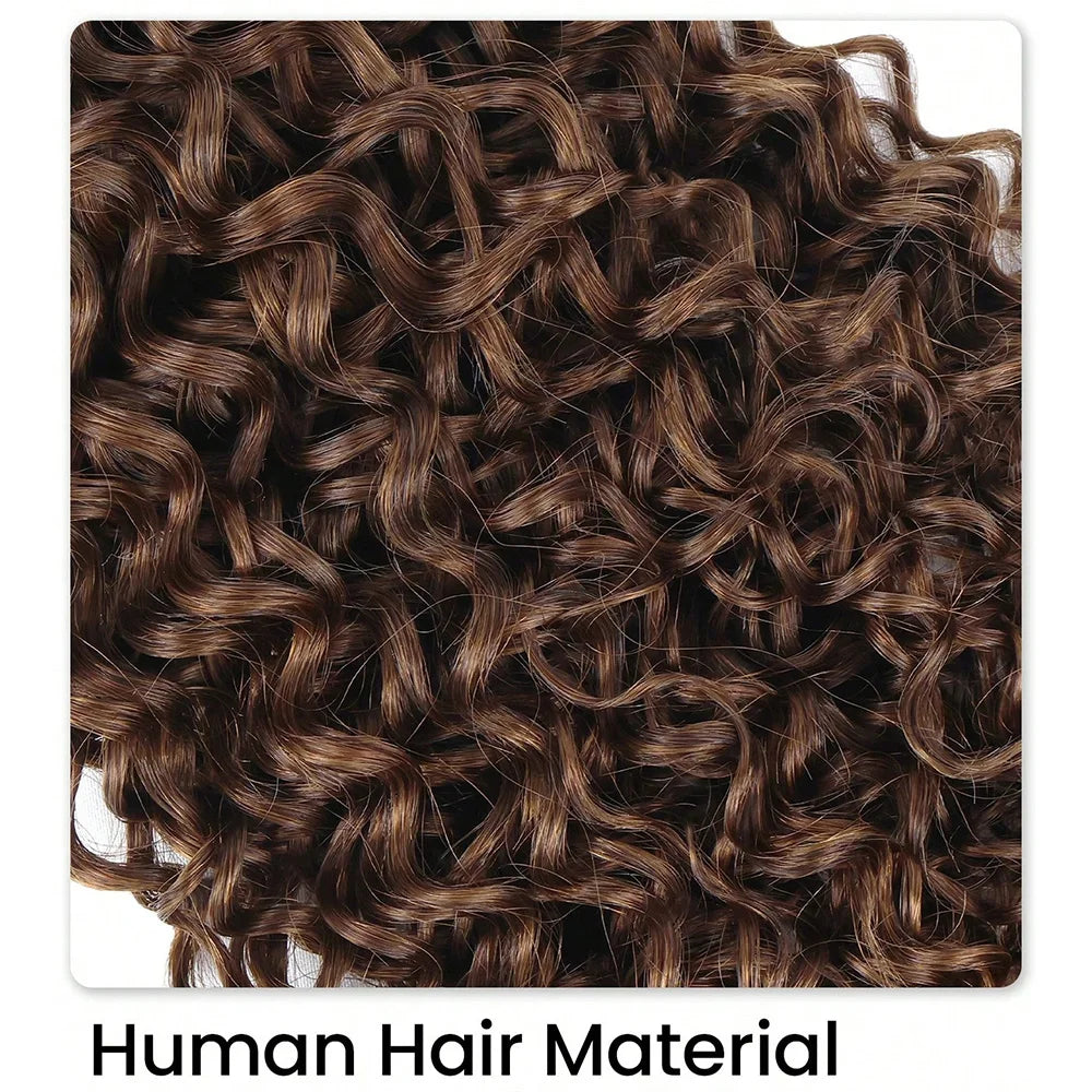 Extensions Water Wave Remy Hair Chocolate Brown – CLEVI Paris