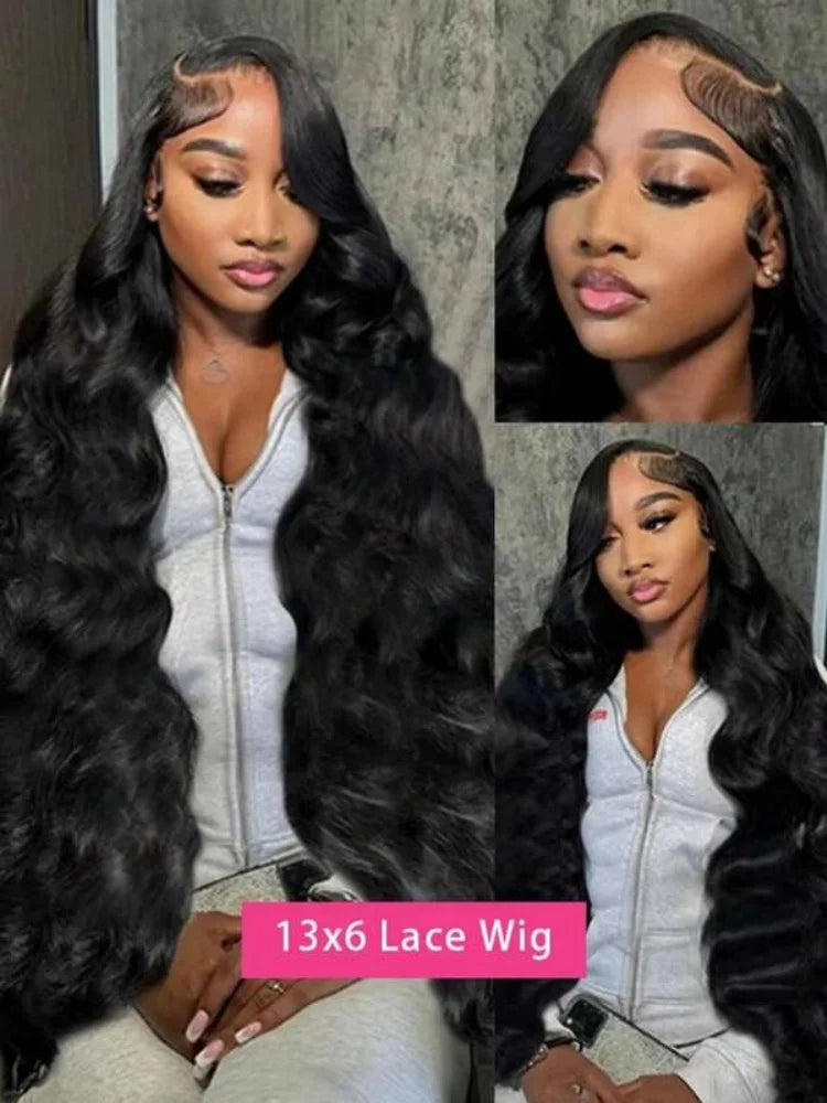 Perruque Body Wave Cheveux Humains HD Lace Glueless 250% Densité Remy Hair Brésiliens – CLEVI Paris