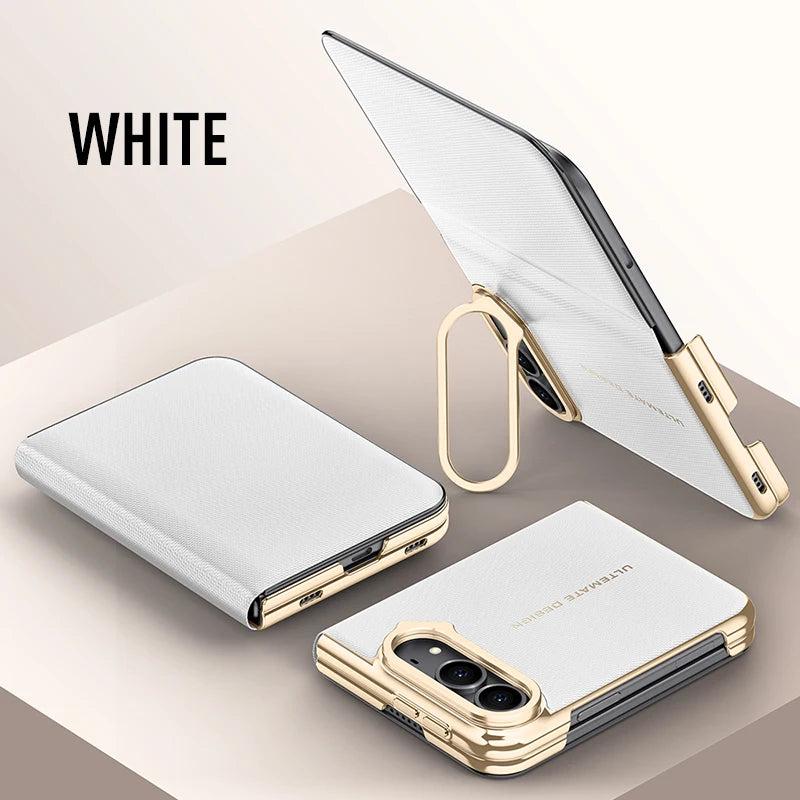 Étui iPhone Duo à rabat et support métal – CLEVI Paris