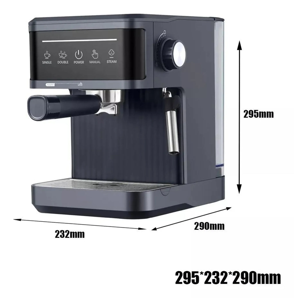 Machine expresso 20 bars, écran tactile et vapeur – CLEVI Paris