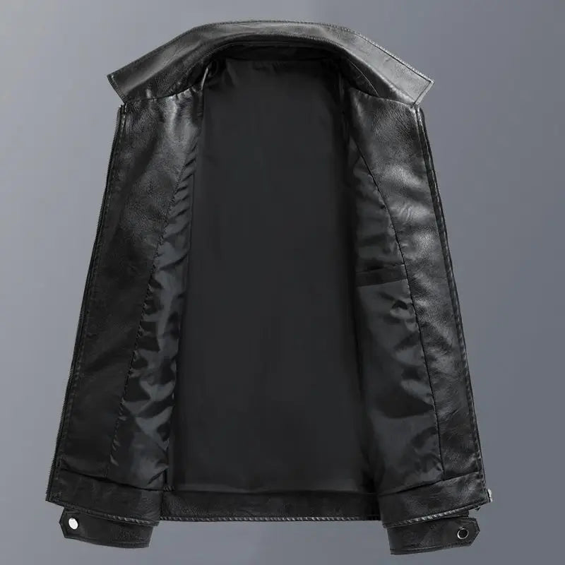 Veste homme zippée à col rabattu – CLEVI Paris