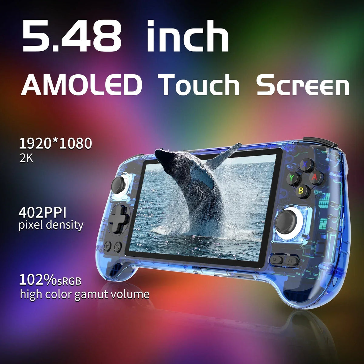 Console Anbernic RG556 AMOLED pack 128 Go – CLEVI Paris