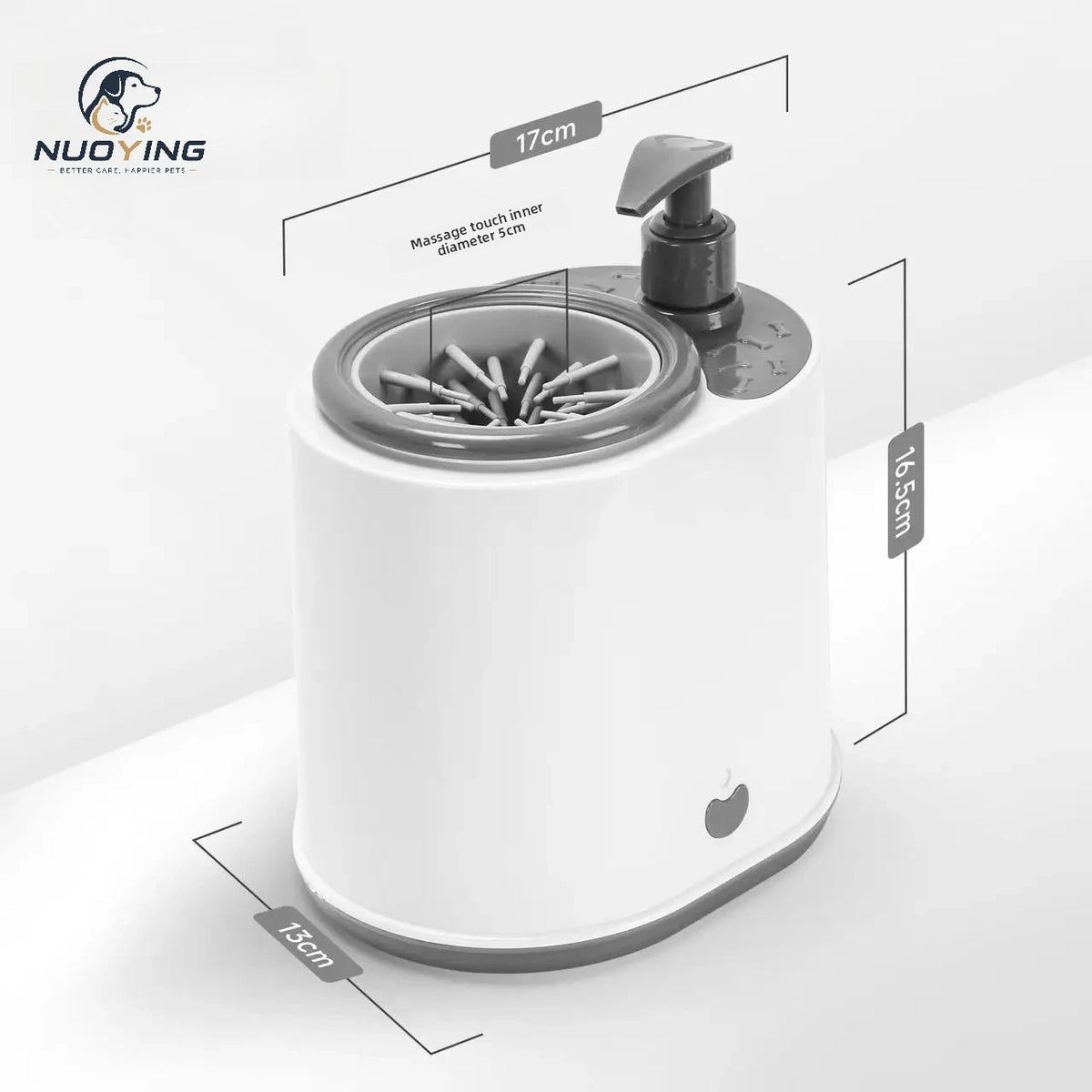 Nettoyeur électrique de pattes chien et chat – CLEVI Paris