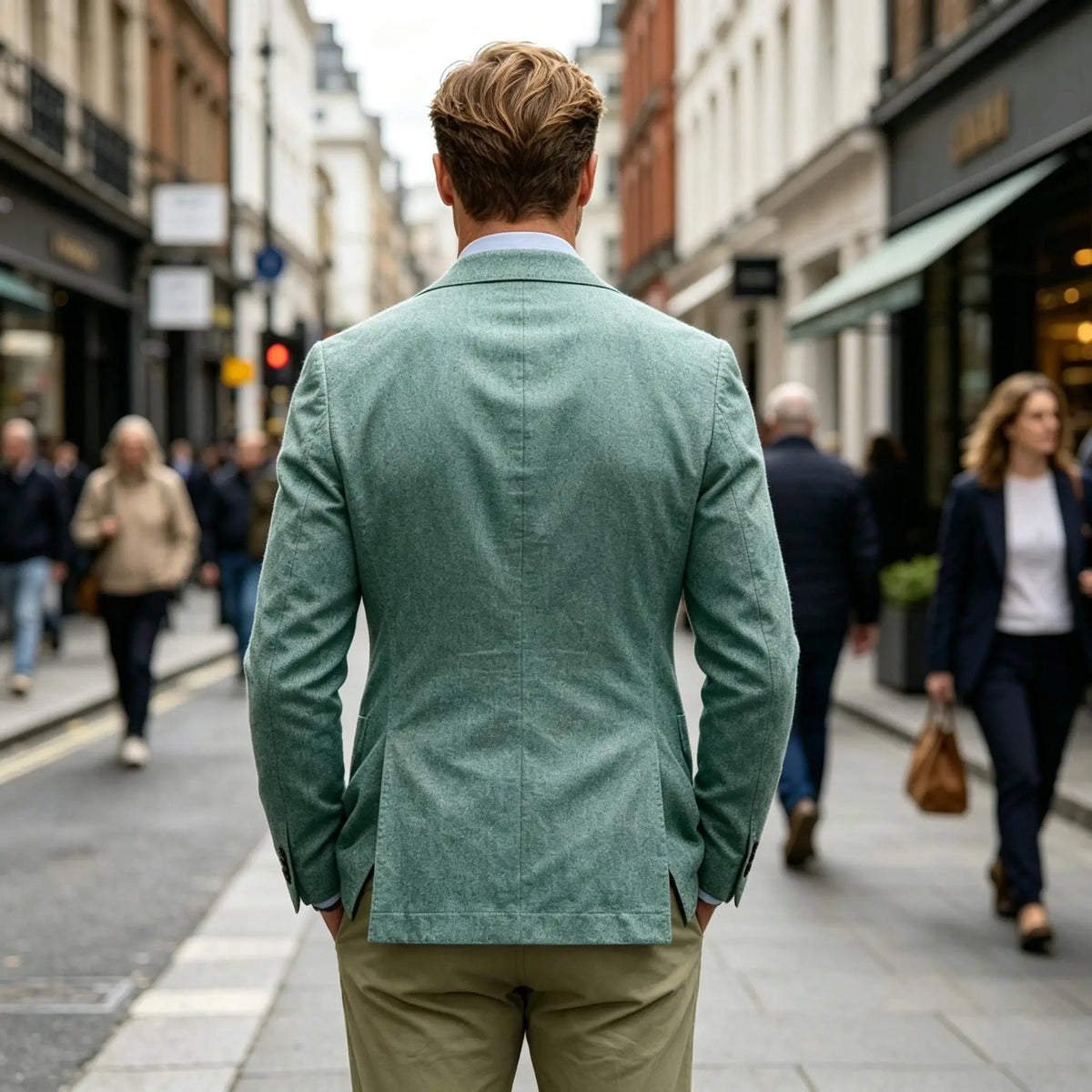 Blazer Homme Coton Léger – CLEVI Paris