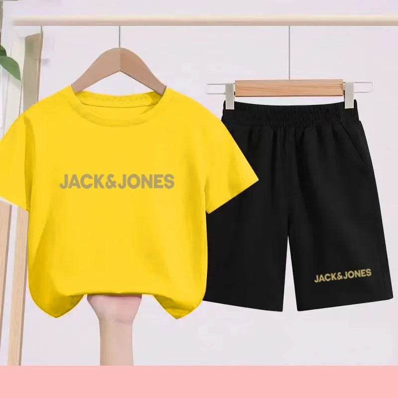Ensemble enfant haut imprimé et short – CLEVI Paris