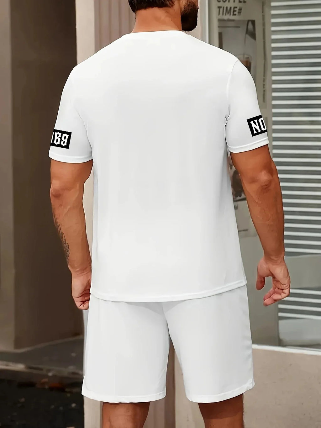 Ensemble homme t-shirt imprimé et short – CLEVI Paris