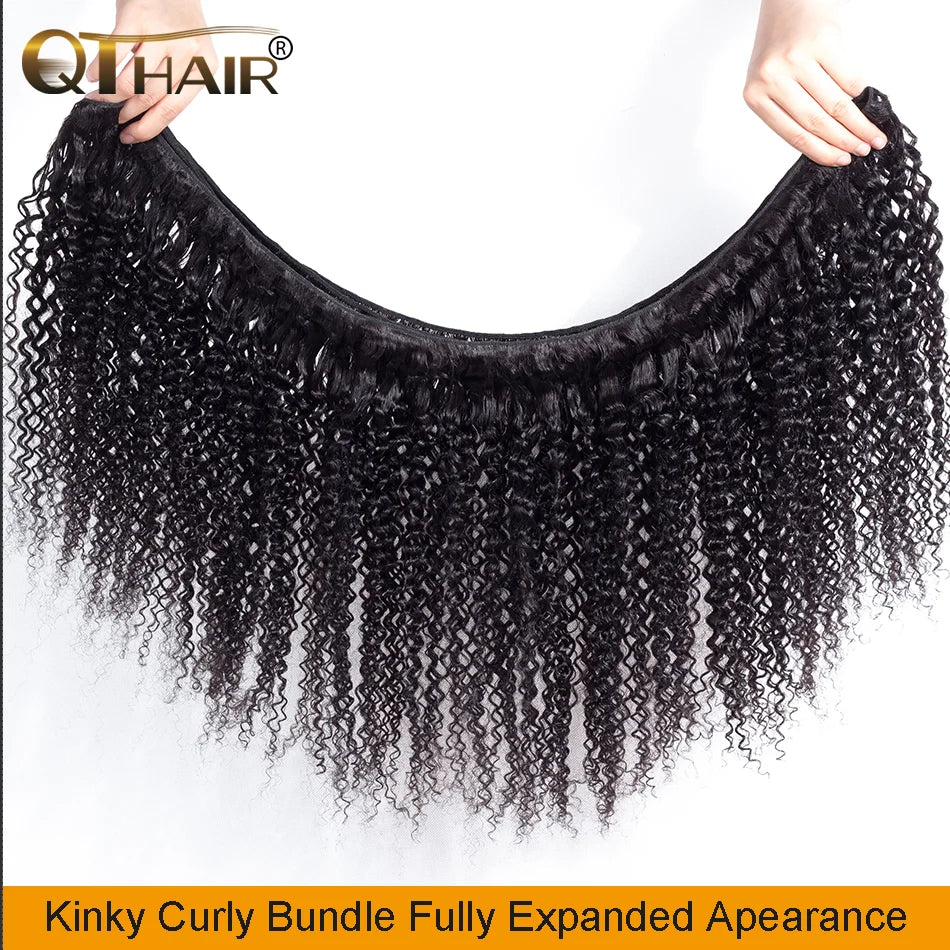 Kinky Curly Bundles Cheveux Humains Mongoliens Remy Hair – CLEVI Paris