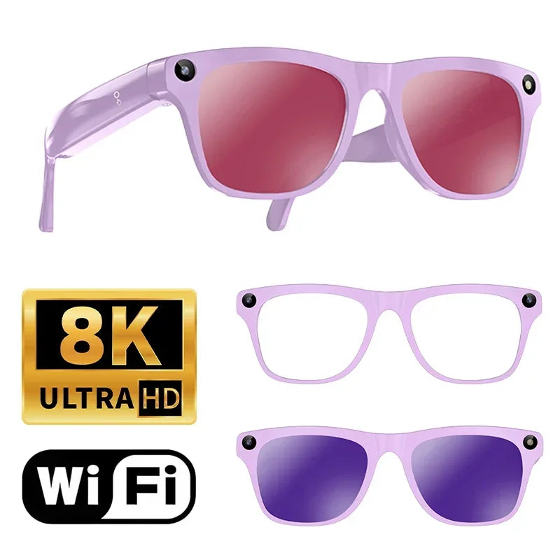 Lunettes IA Lenovo XKONEPRO 8K Caméra Traduction Bluetooth Gestes 3 Verres – CLEVI Paris
