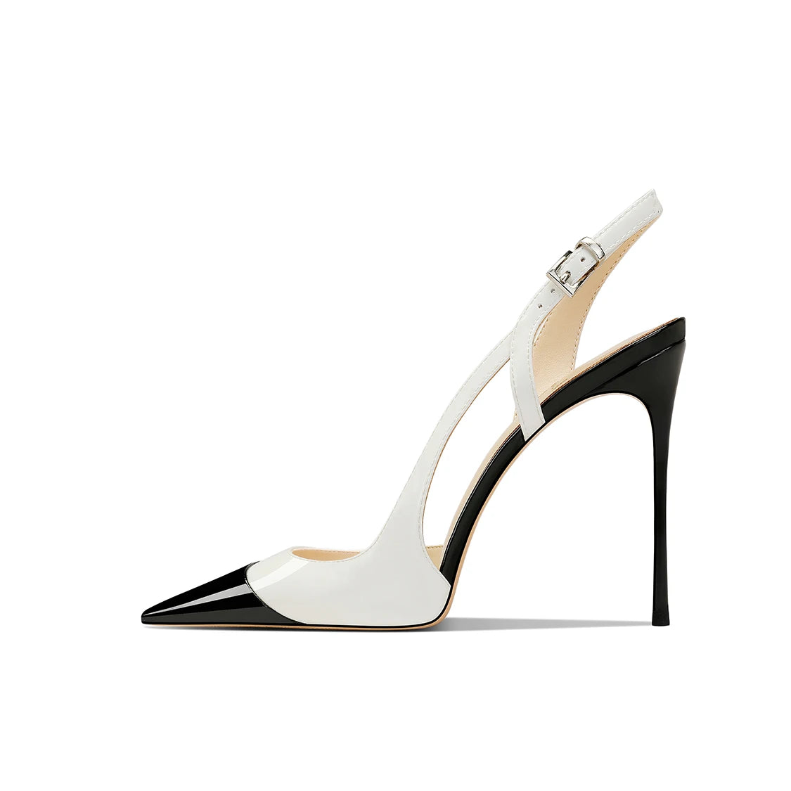 Escarpins femme vernis à talon fin – CLEVI Paris