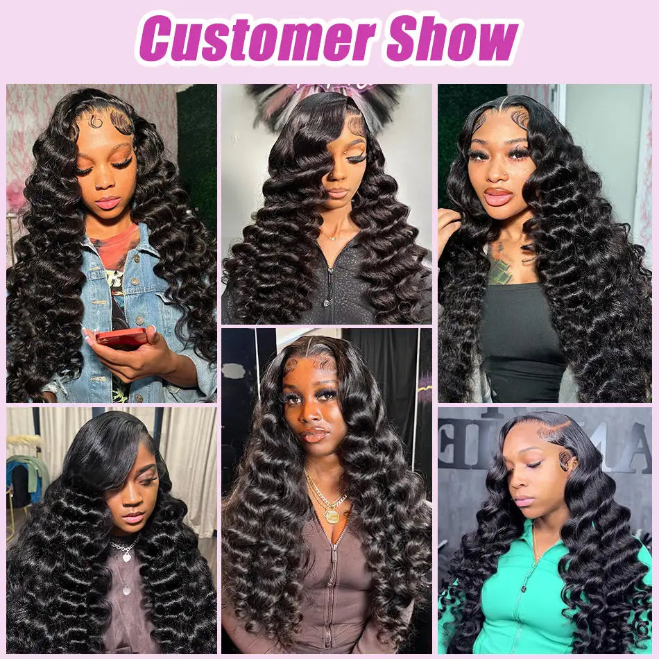 Perruque Lace Front Loose Wave Brésilienne HD – CLEVI Paris