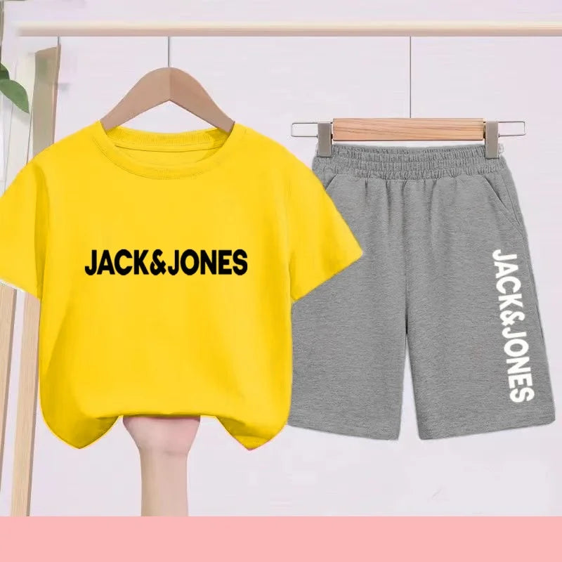 Ensemble enfant haut imprimé et short – CLEVI Paris