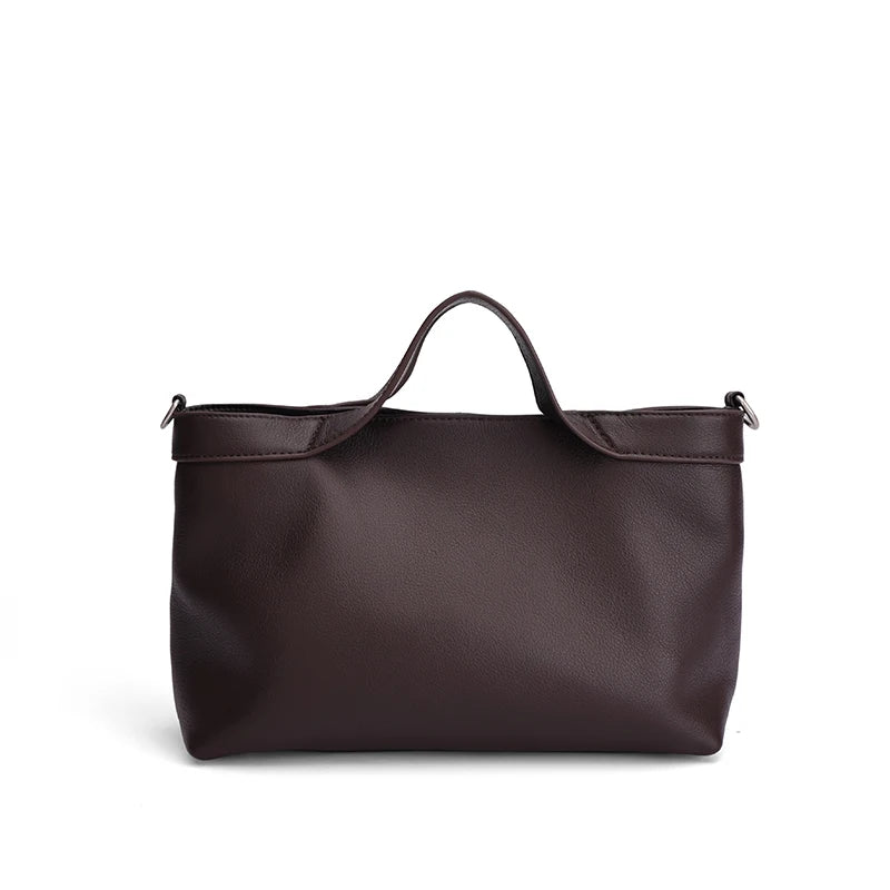 Sac Aisselle Cuir Véritable Patchwork Femme Rétro Multi-Poches Toutes Saisons – CLEVI Paris