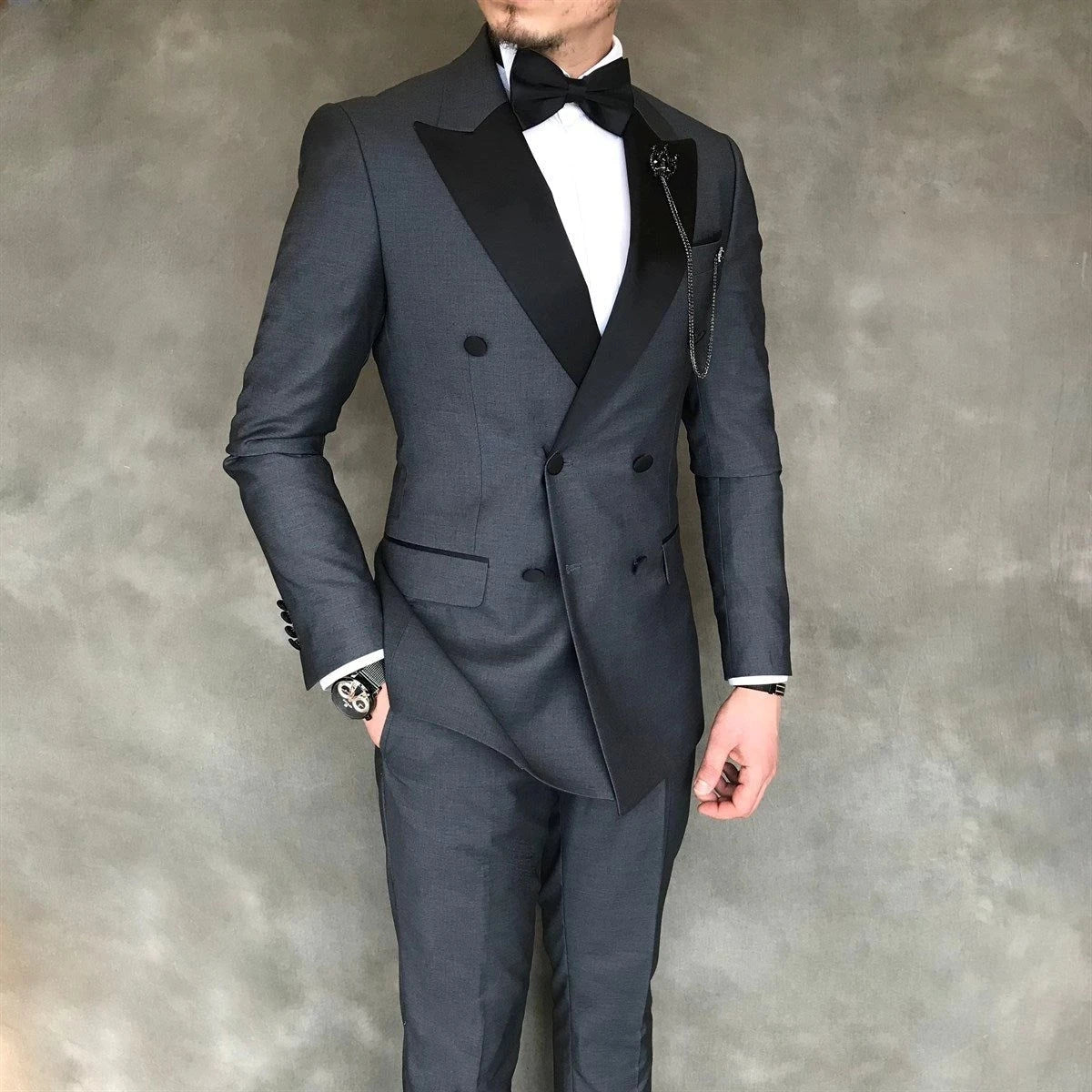Costume homme 2 pièces, veste et pantalon – CLEVI Paris