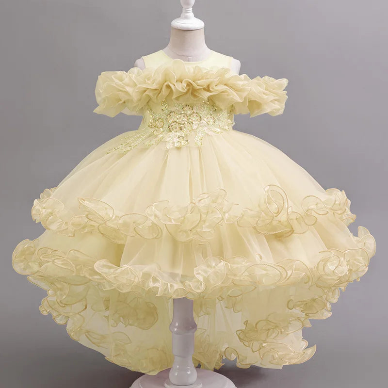 Robe princesse fille à paillettes – CLEVI Paris
