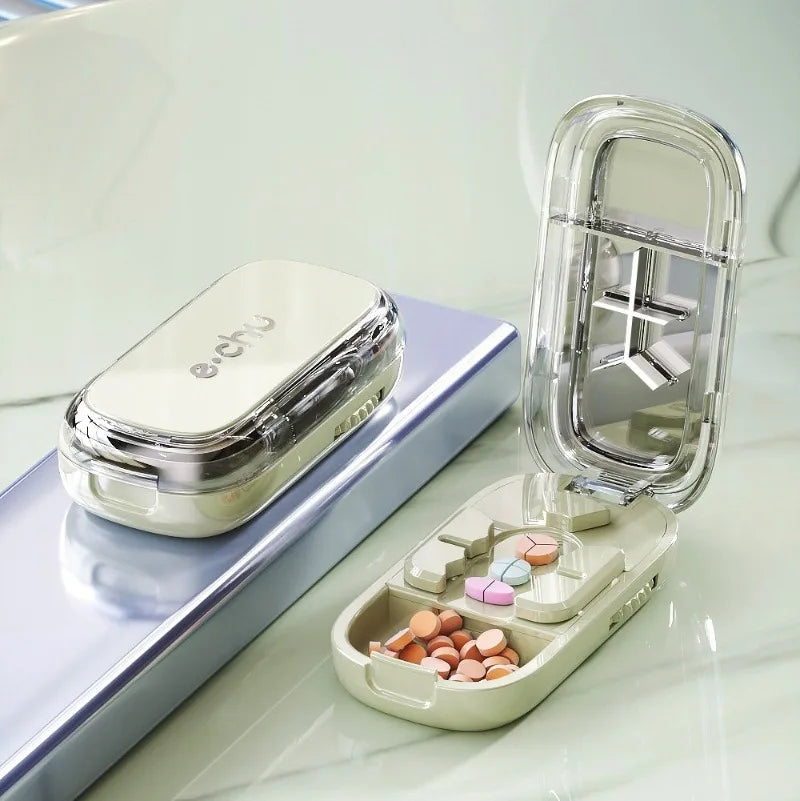 Pilulier et coupe-comprimés portable – CLEVI Paris