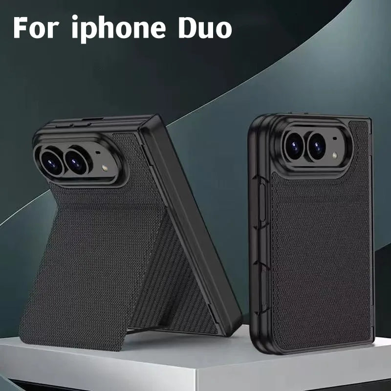 Étui iPhone Duo tissé compatible MagSafe – CLEVI Paris