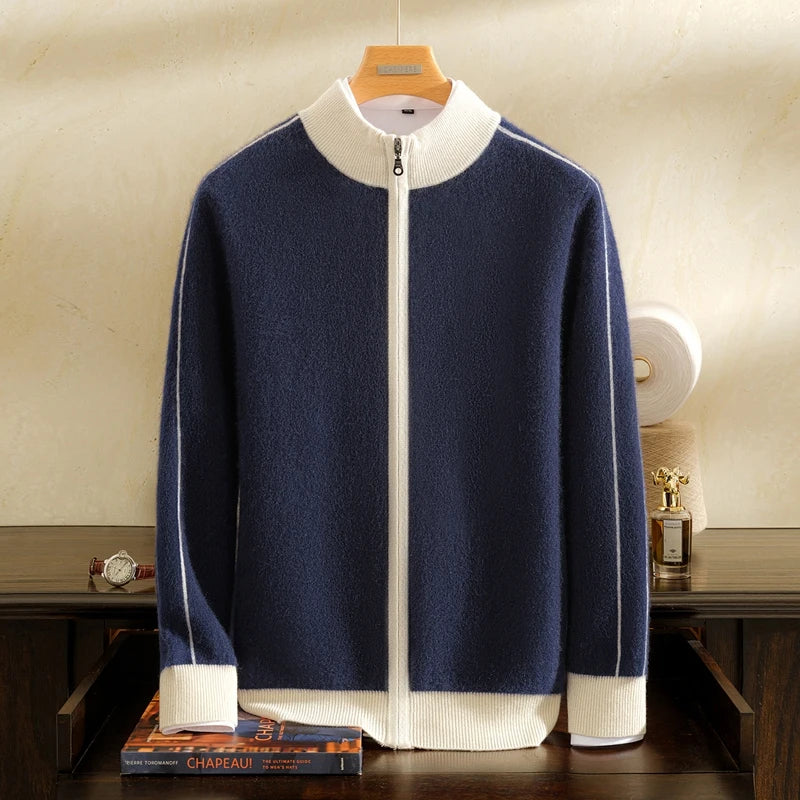 Ensemble homme en maille zippé deux pièces – CLEVI Paris
