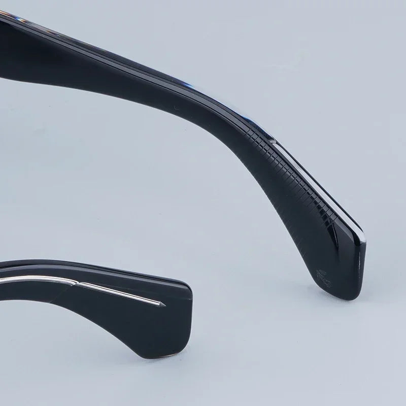 Lunettes Fellini rectangulaires en acétate – CLEVI Paris