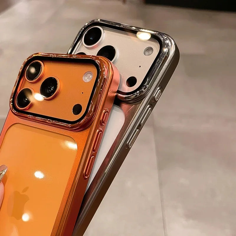 Coque iPhone transparente avec support – CLEVI Paris