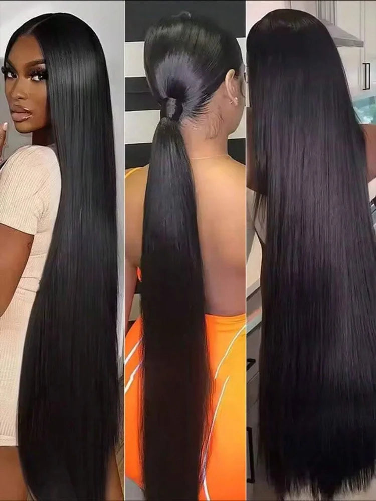 Mèches Bone Straight Remy Hair Noir Naturel – CLEVI Paris