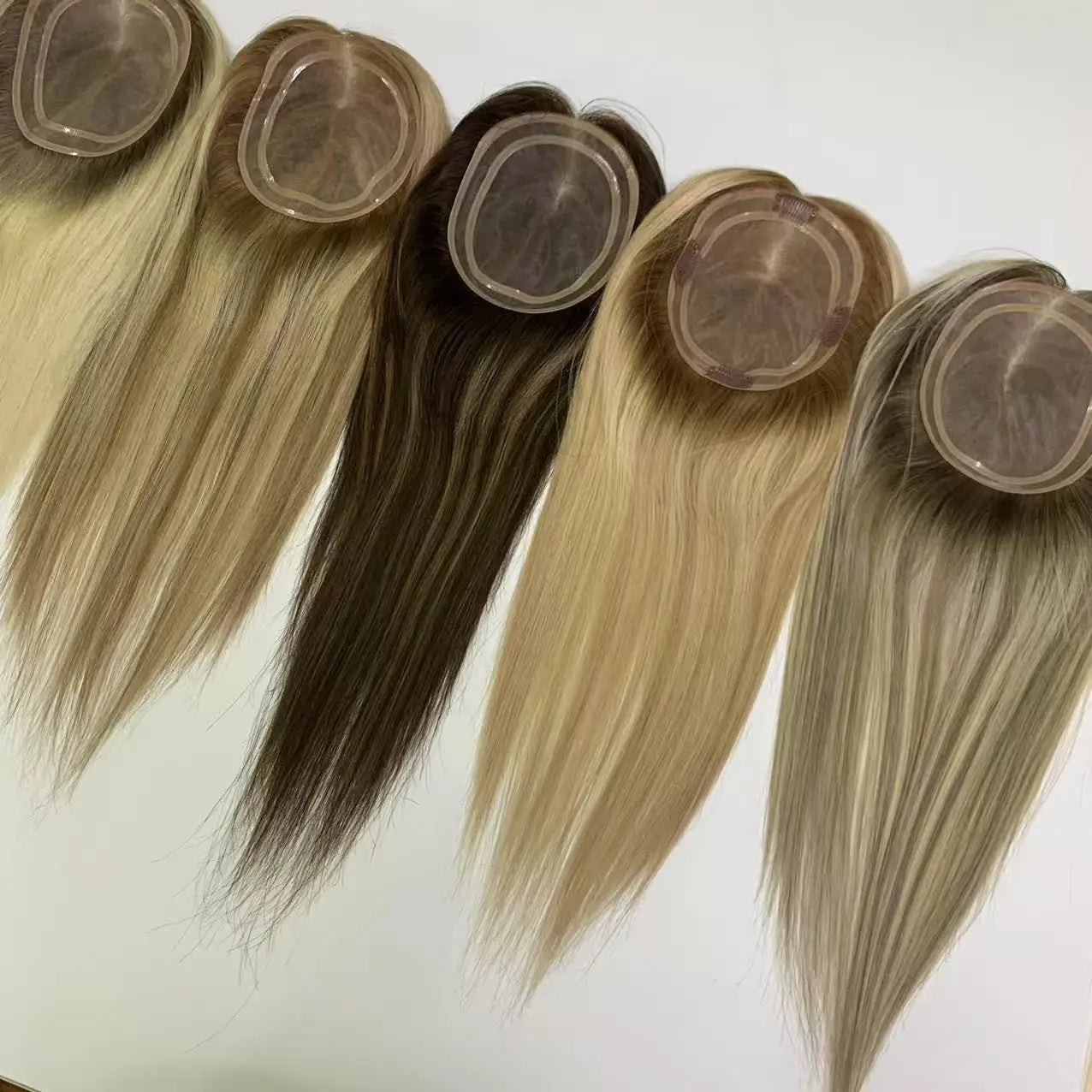 Topper Capillaire Mono Lace 5,5x6,5 Pouces – Cheveux Humains Virgin Hair – CLEVI Paris