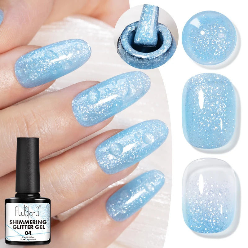 Vernis Gel UV Cat Eye AWStorG 7,5ml Semi-Permanent – CLEVI Paris