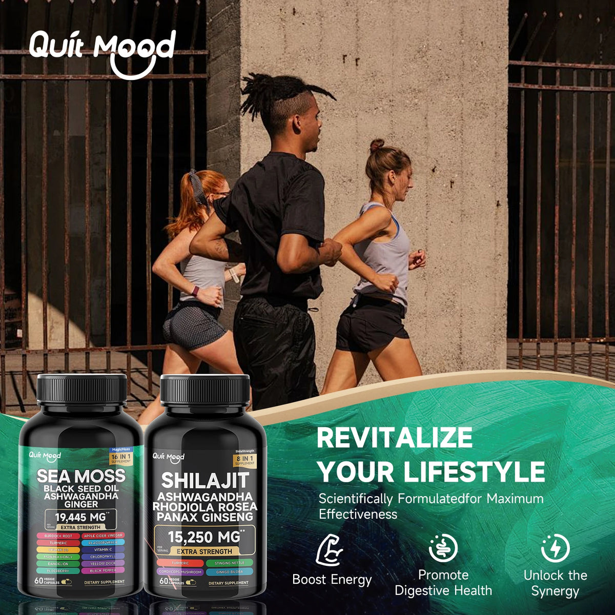 Shilajit ou mousse de mer Quitmood – CLEVI Paris