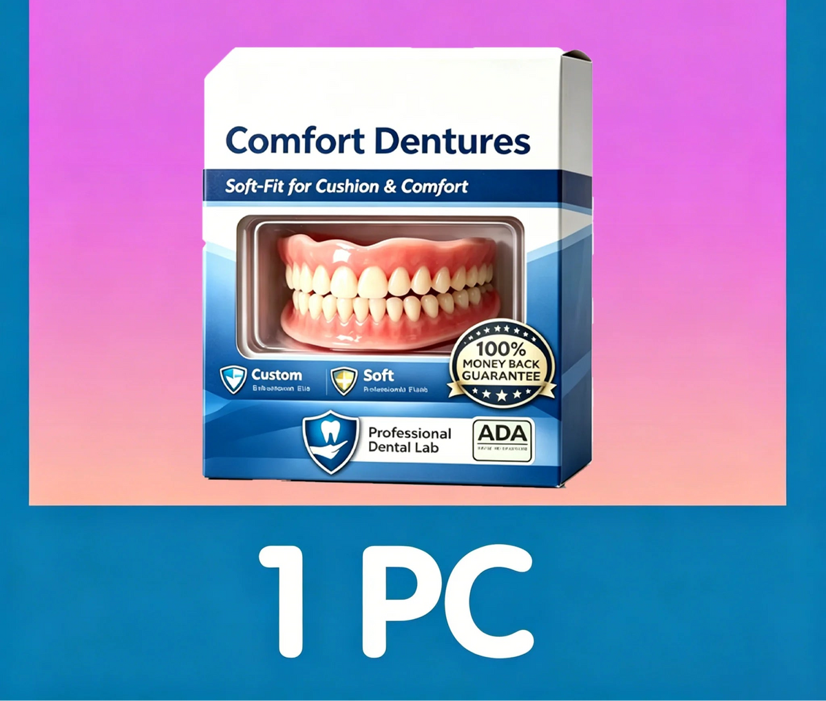 Dents artificielles supérieures et inférieures – CLEVI Paris