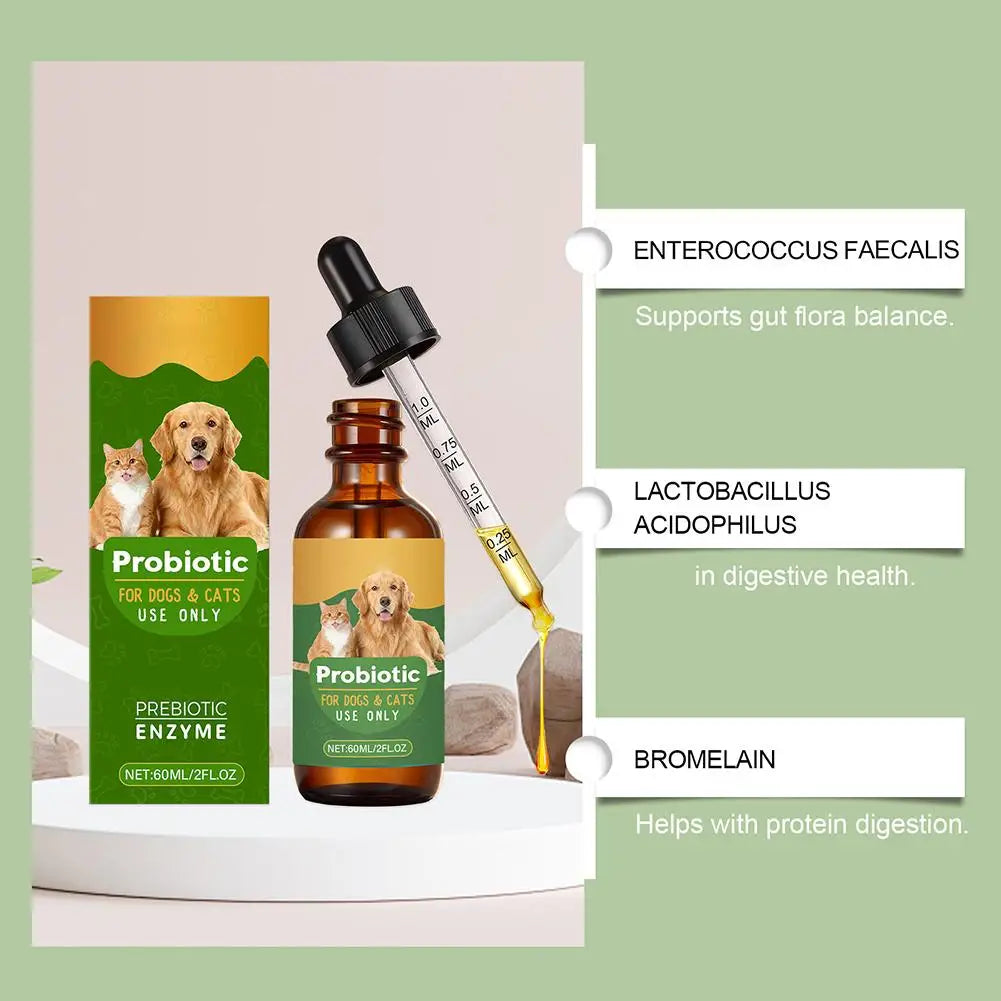 Complément liquide chiens et chats 60 ml – CLEVI Paris