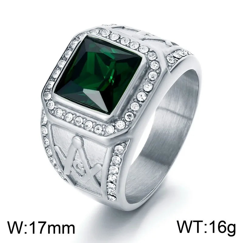 Bague Signet Homme Acier Inoxydable – CLEVI Paris