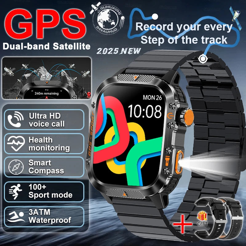 Montre GPS GUHUAVMI HT36 AMOLED 2,01″ – CLEVI Paris