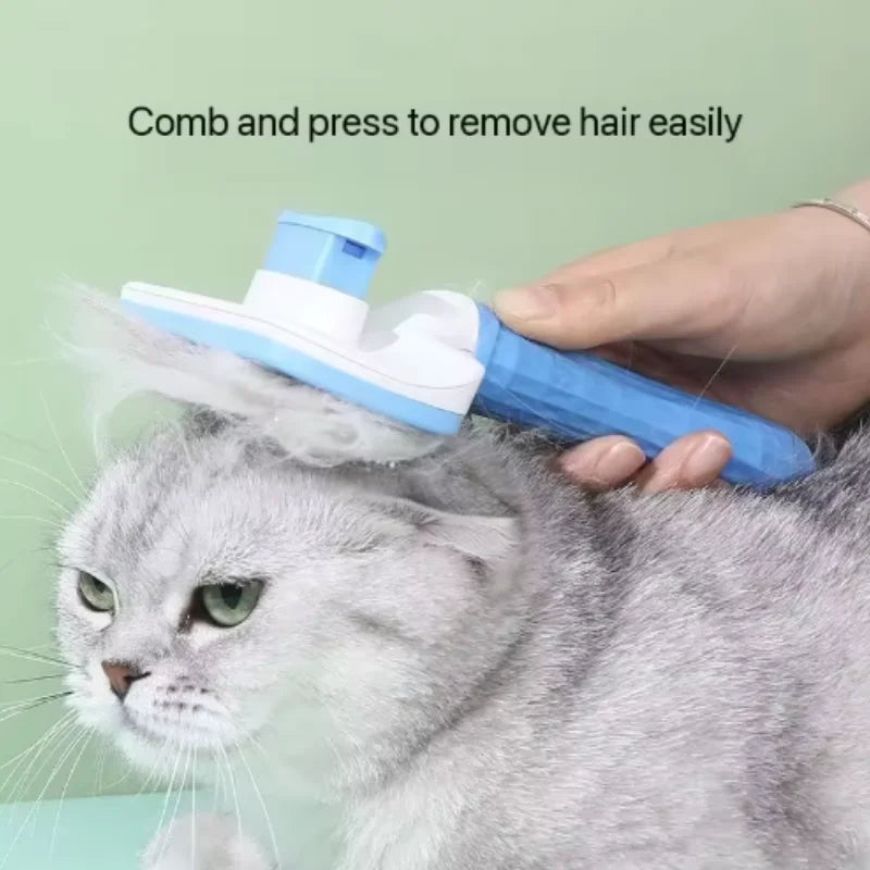 Brosse autonettoyante pour chien et chat – CLEVI Paris