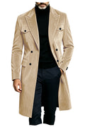 Manteau long homme en velours côtelé – CLEVI Paris