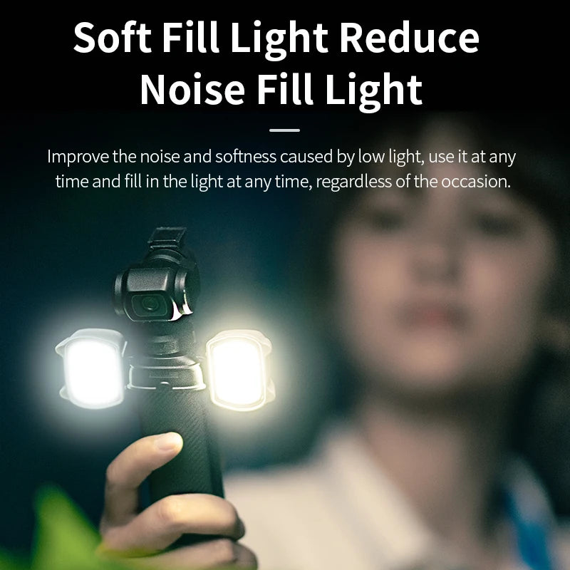 Lampe magnétique 3 modes pour Pocket 3 – CLEVI Paris