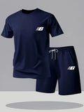 Ensemble homme uni t-shirt et short – CLEVI Paris