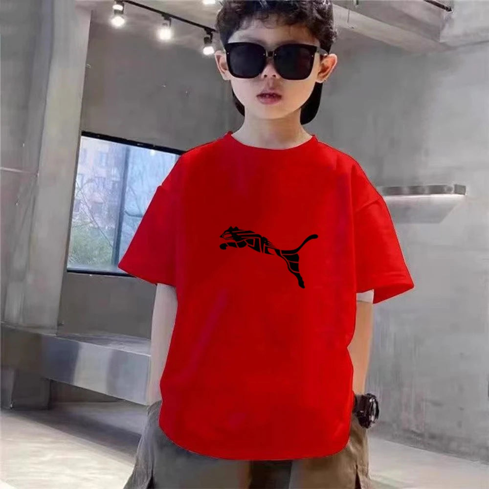 Ensemble enfant T-shirt et short imprimé été – CLEVI Paris