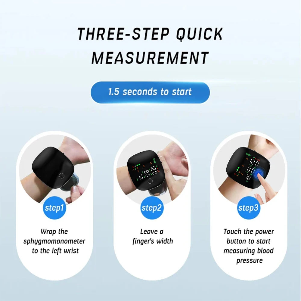 Tensiomètre Poignet MBVM W05 HD Vocal ±3mmHg 200 Mesures – CLEVI Paris
