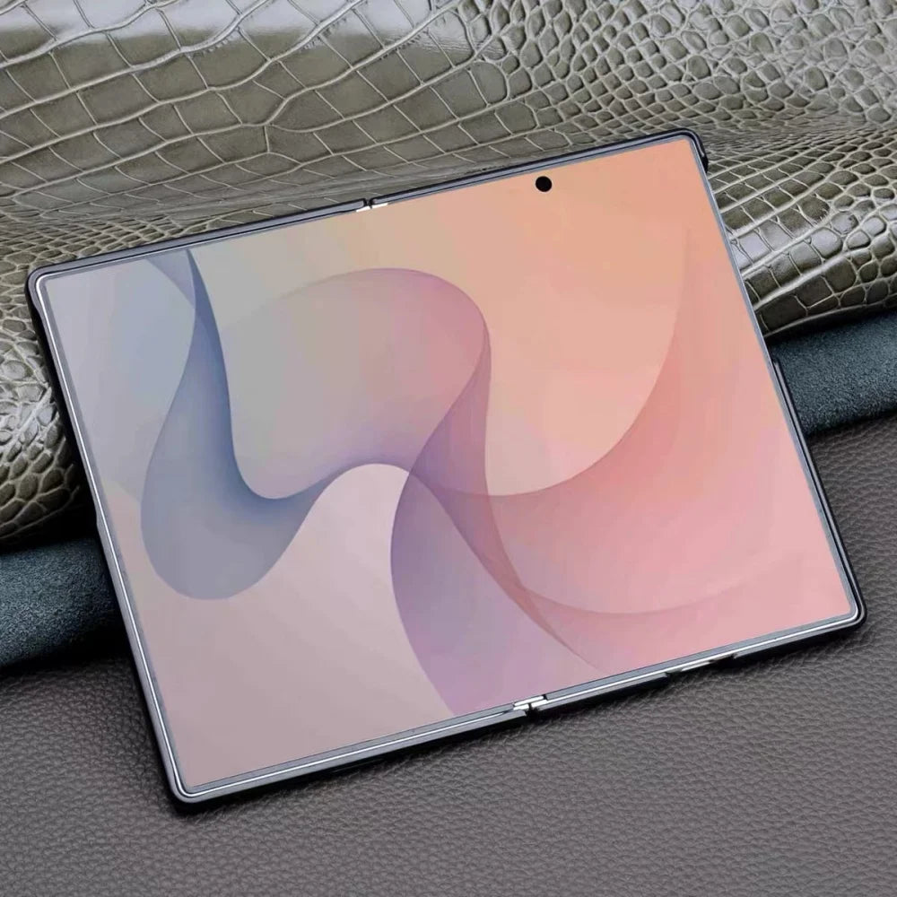 Étui Galaxy Z Fold8 en cuir véritable – CLEVI Paris