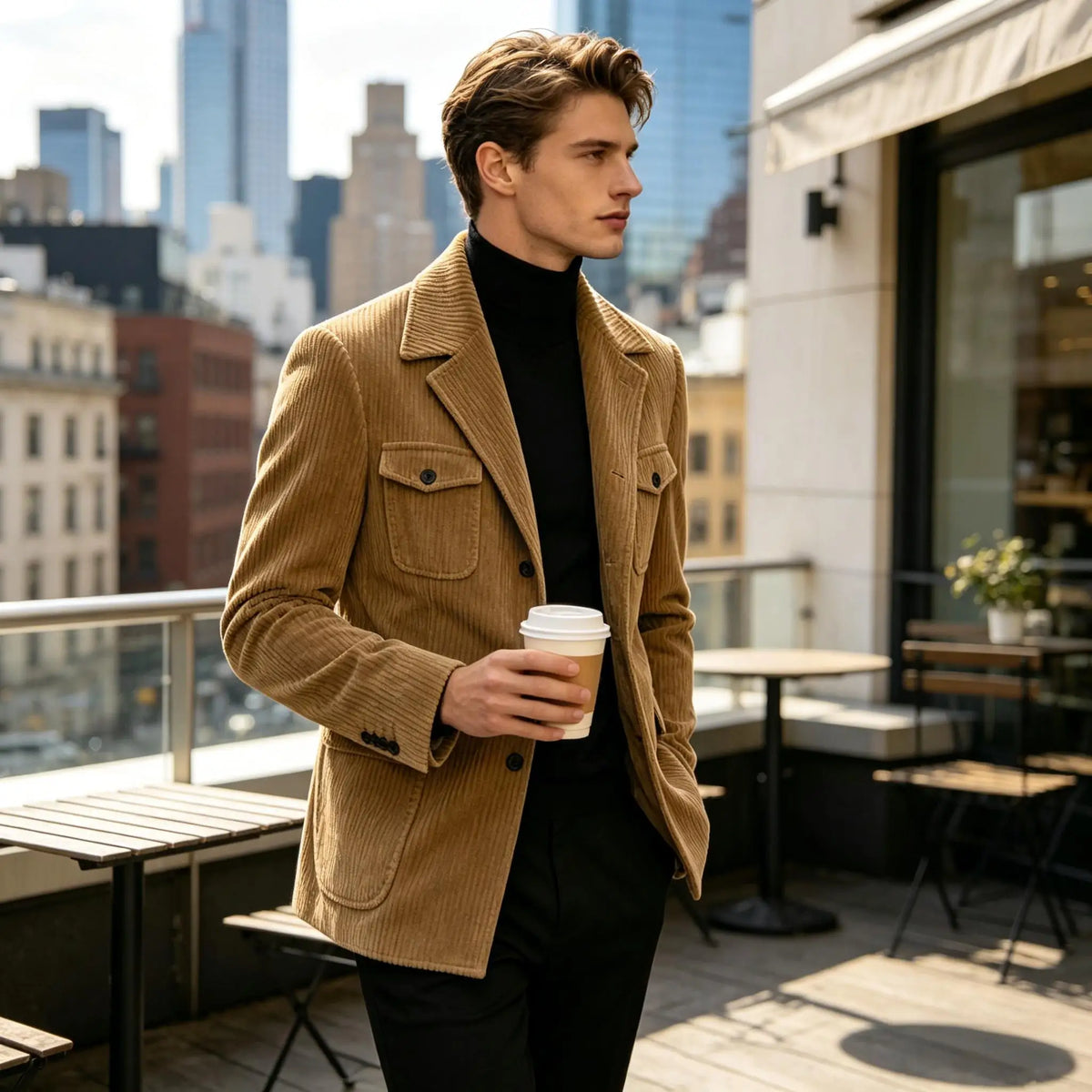 Blazer velours côtelé homme – CLEVI Paris