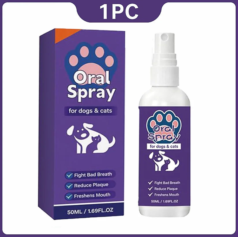 Spray d’hygiène buccale pour animaux – CLEVI Paris