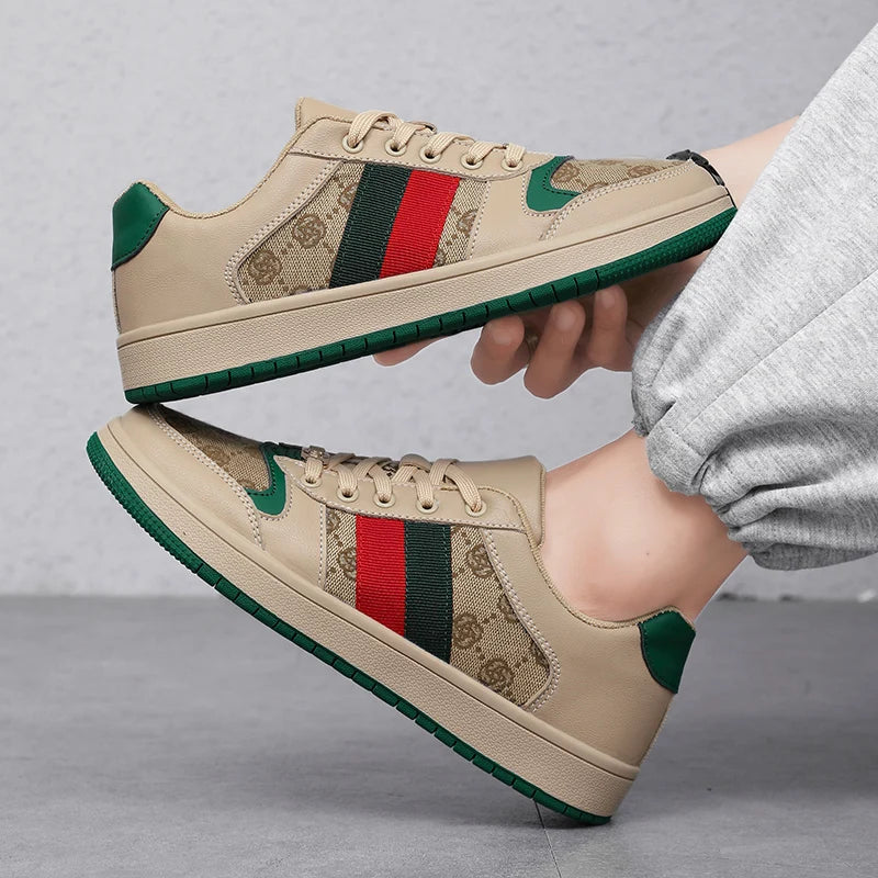 Sneakers Basses Rétro Unisexe Style Skate – CLEVI Paris