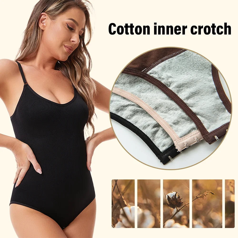 Bodysuit Gainant Taille Haute Femme – CLEVI Paris