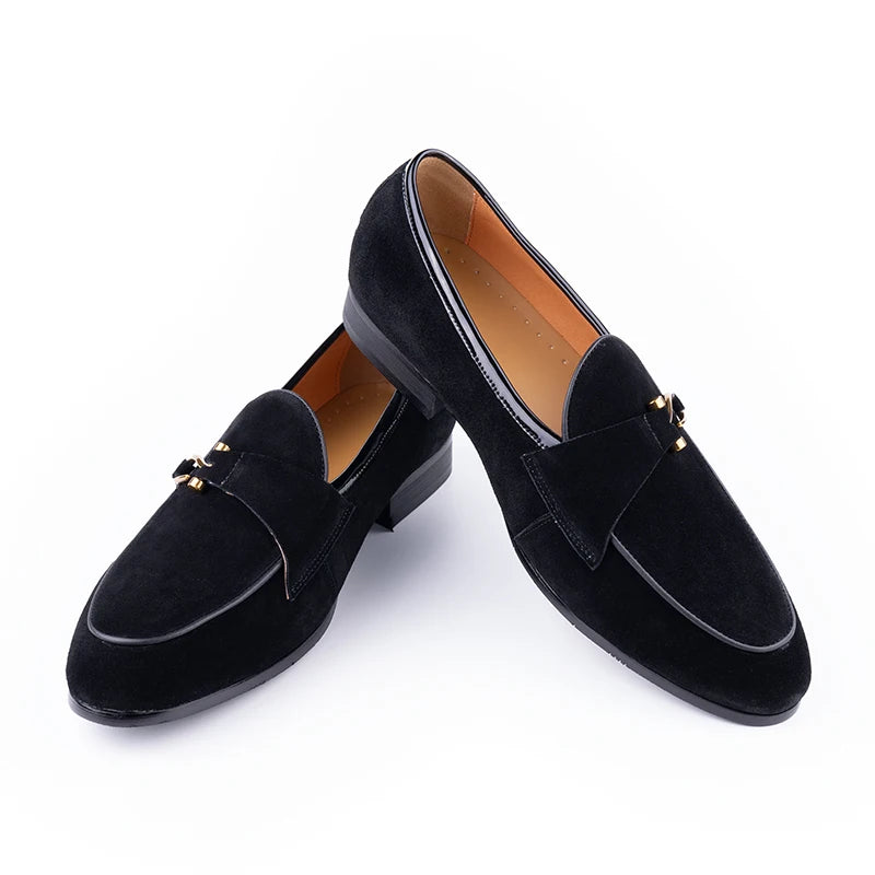 Mocassins Cuir Suédé Homme Slip-On 3 Coloris – CLEVI Paris