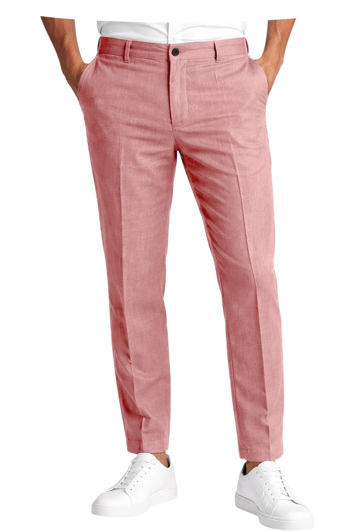 Pantalon homme en lin coupe slim – CLEVI Paris