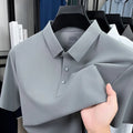 Polo Homme Sans Coutures Séchage Rapide Nylon-Spandex Col Renforcé 12 Couleurs M-4XL – CLEVI Paris