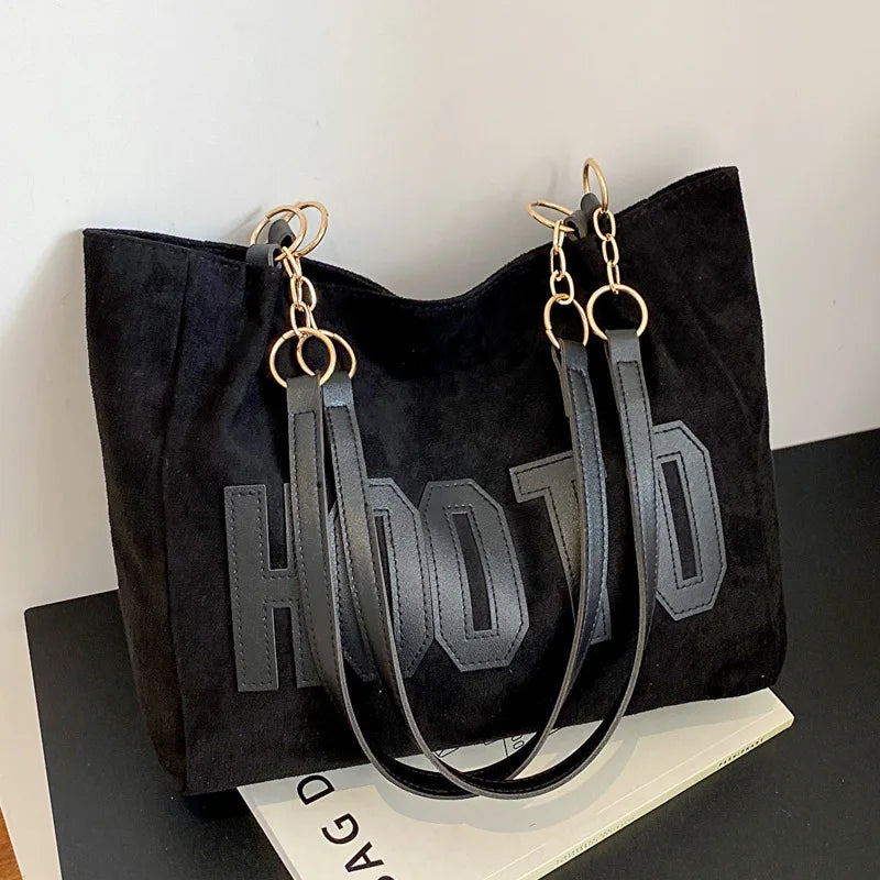 Tote Bag Toile Lettres Femme Campus & Bureau – CLEVI Paris