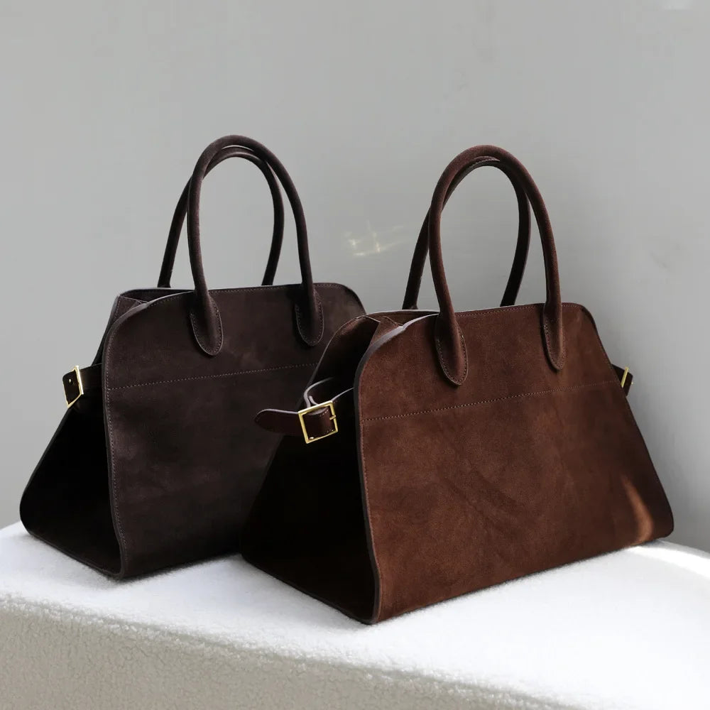 Grand Sac Cabas Cuir Véritable Vintage Femme 5 Coloris – CLEVI Paris