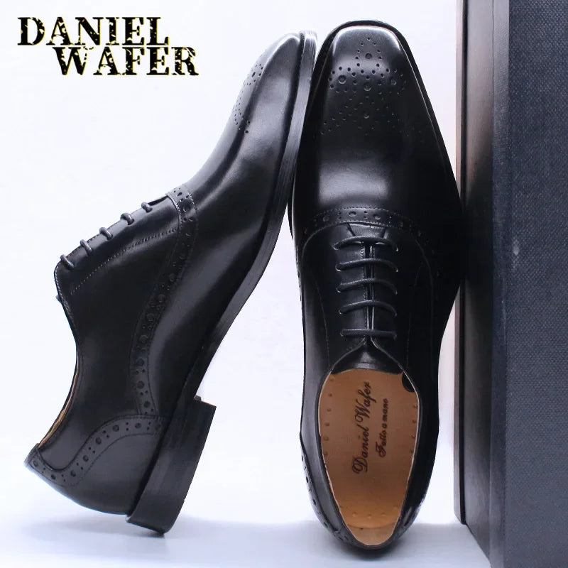 Chaussures Oxford en cuir pour homme – CLEVI Paris