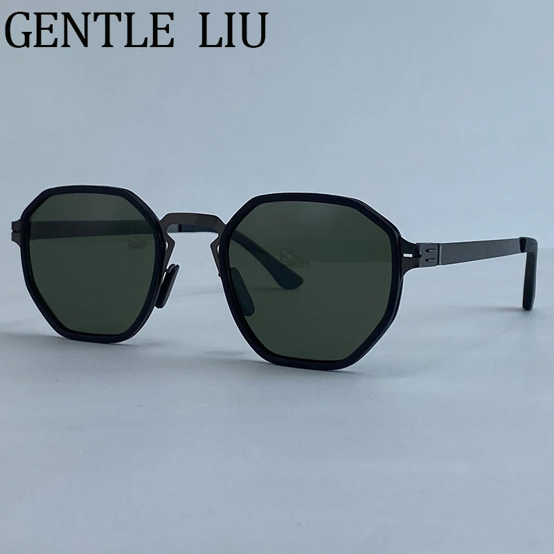 Lunettes de soleil homme steampunk métal – CLEVI Paris