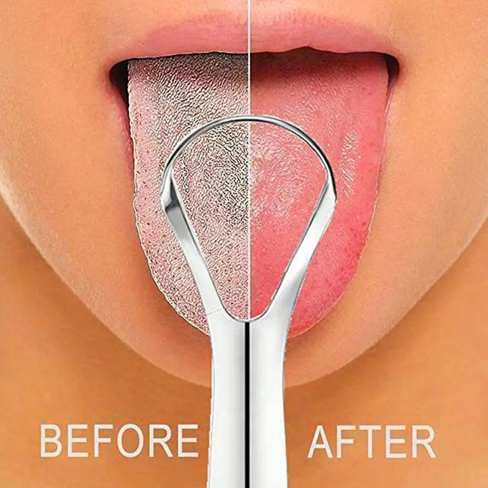 Gratte-langue en acier inoxydable – CLEVI Paris